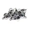 Skull Bead Dangle Charms for Halloween, 10 pcs, Adorabilities